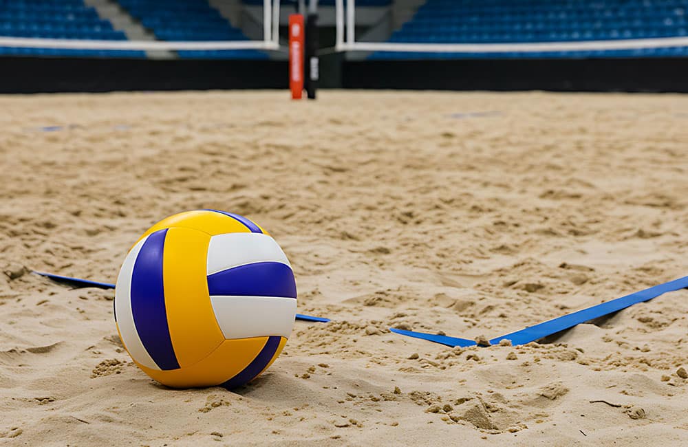 Beachvolleyballsand