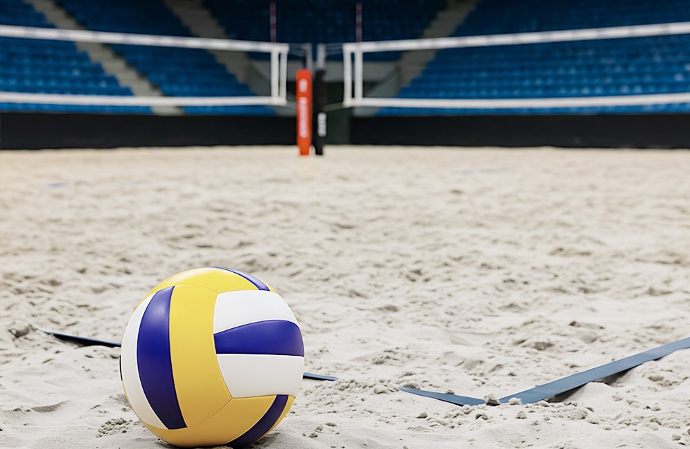 Beachvolleyballsand