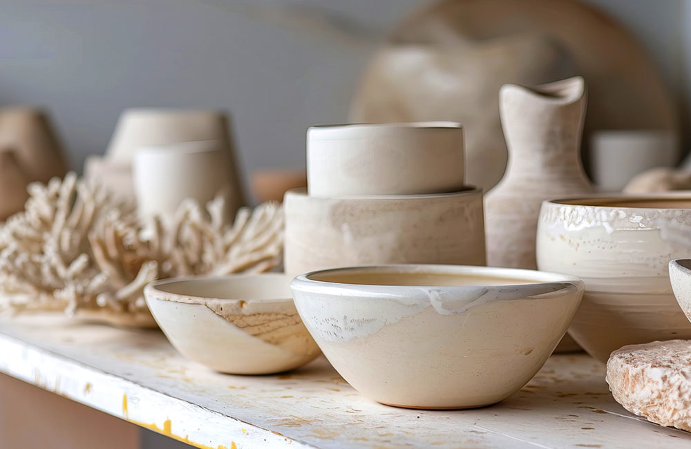 Keramik-Toepferarbeiten